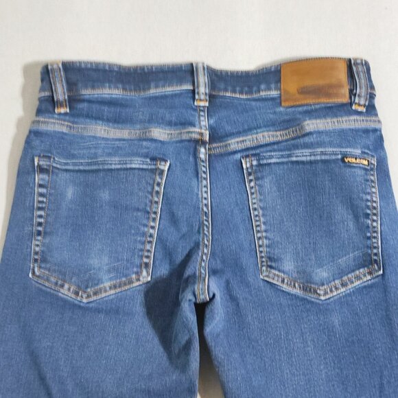 Volcom Jeans men's size 30 denim blue Solver Frickin Modern Straight Fit jeans - Picture 4 of 14